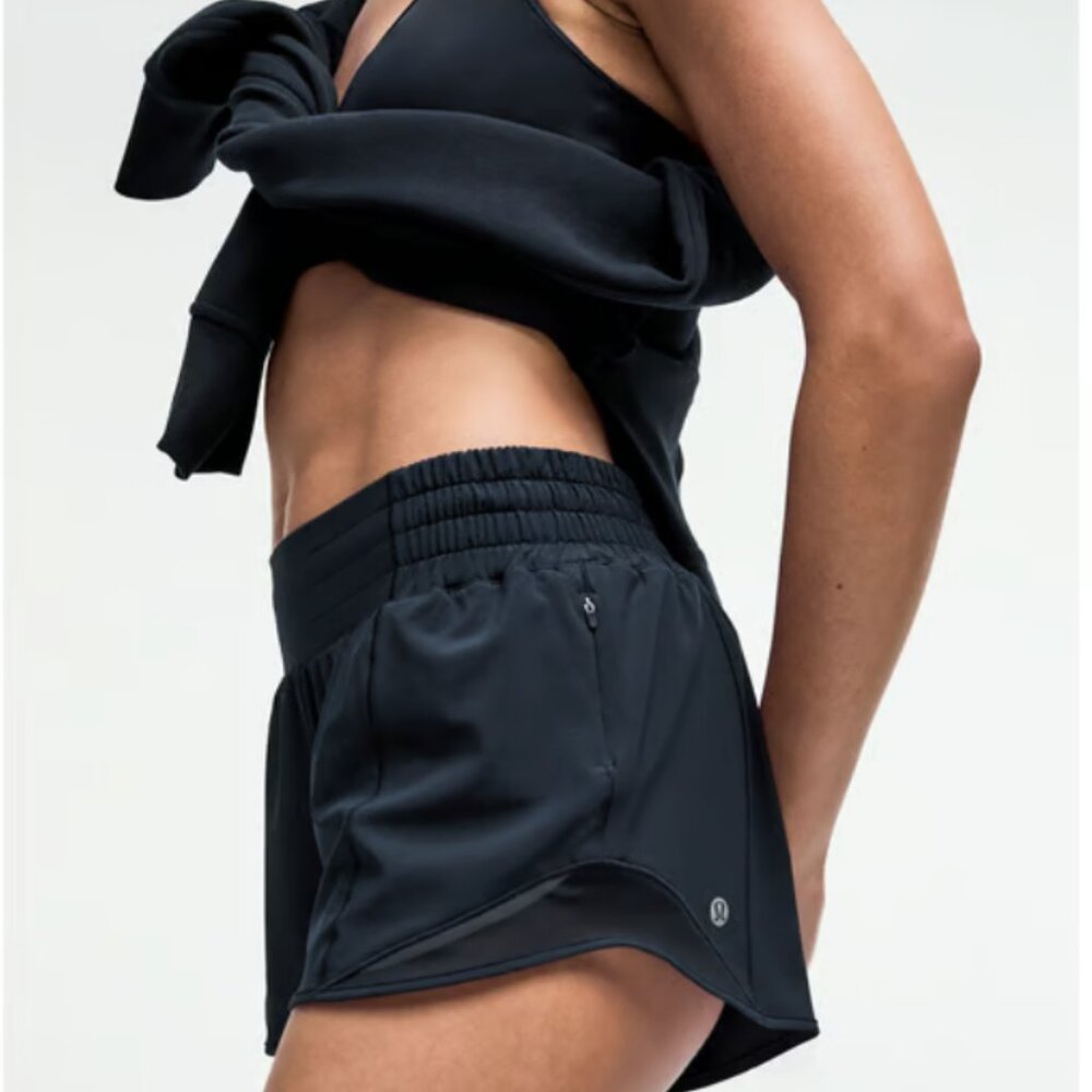 Lululemon Hotty Hot High-Rise Lined Short 4"